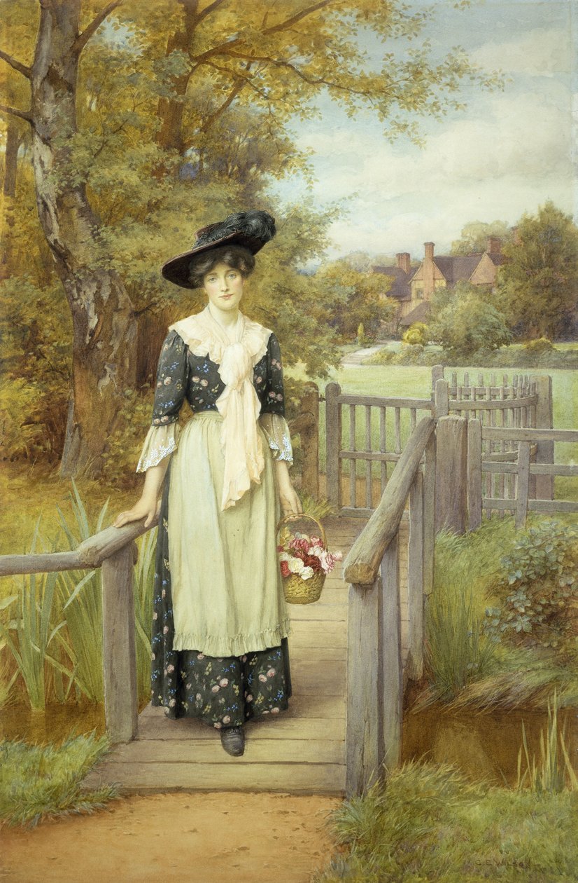 Eine Land-Schönheit von Charles Edward Wilson