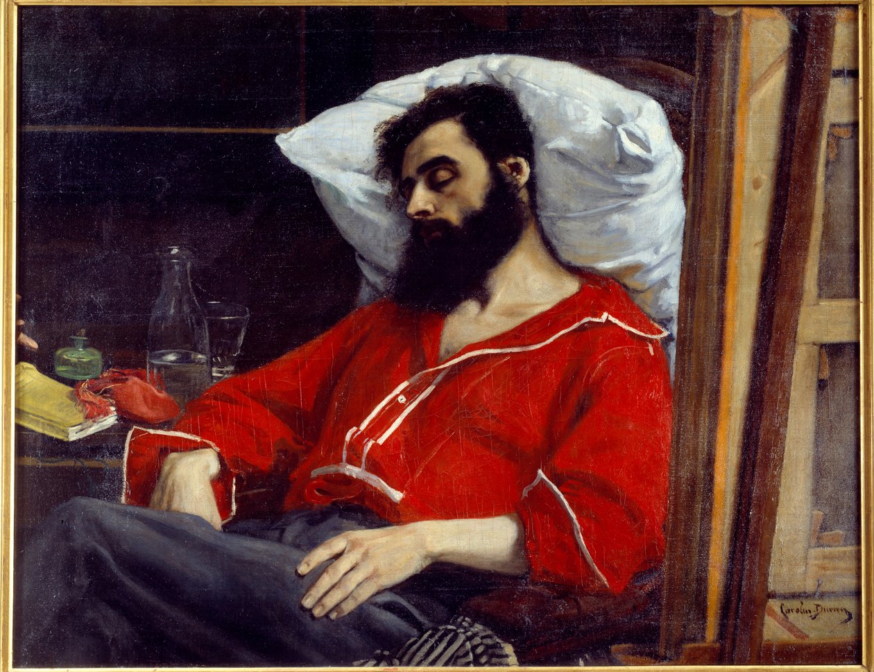 Der Genesende oder Verletzte von Charles Emile Auguste Carolus-Duran