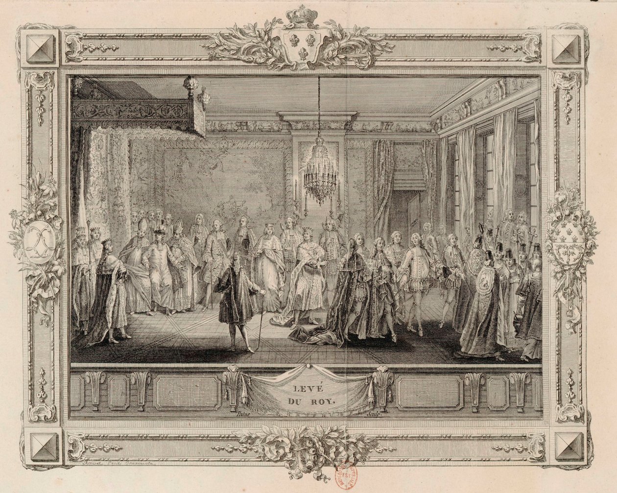Levée des Königs Ludwig XVI., 1774-1775 von Charles Emmanuel Patas