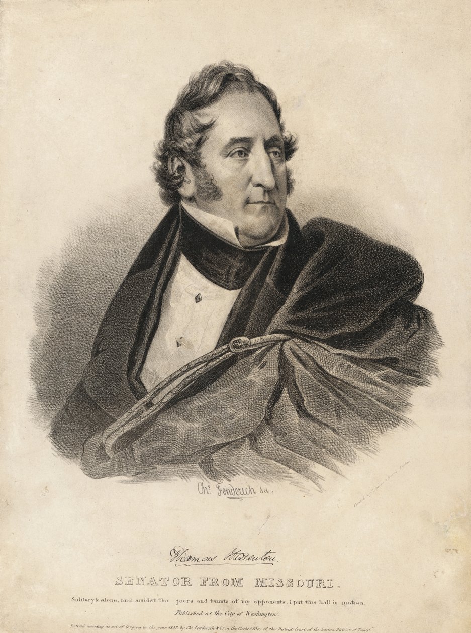 Thomas Hart Benton von Charles Fenderich