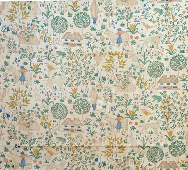 Das Haus, das Jack baute, hergestellt von Morton Sundour von Charles Francis Annesley Voysey