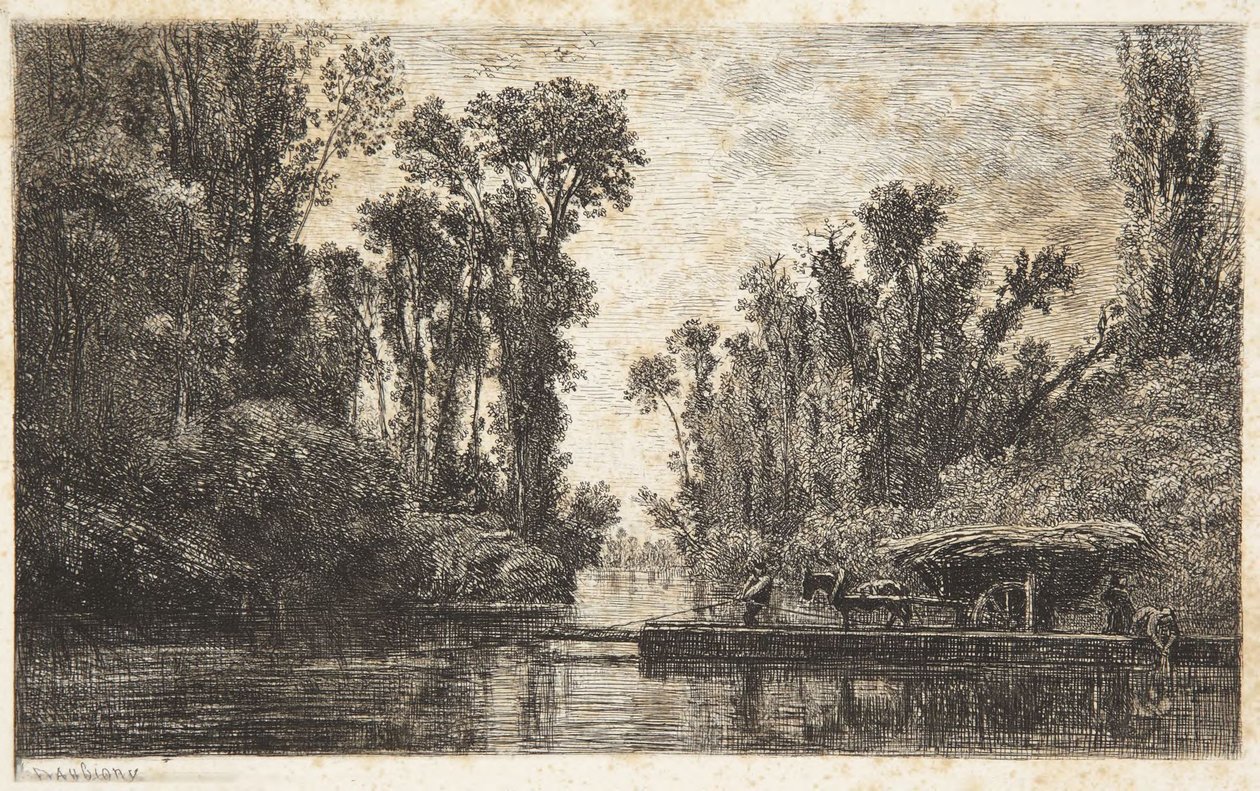 "Die Bezons-Fähre" von Charles Francois Daubigny