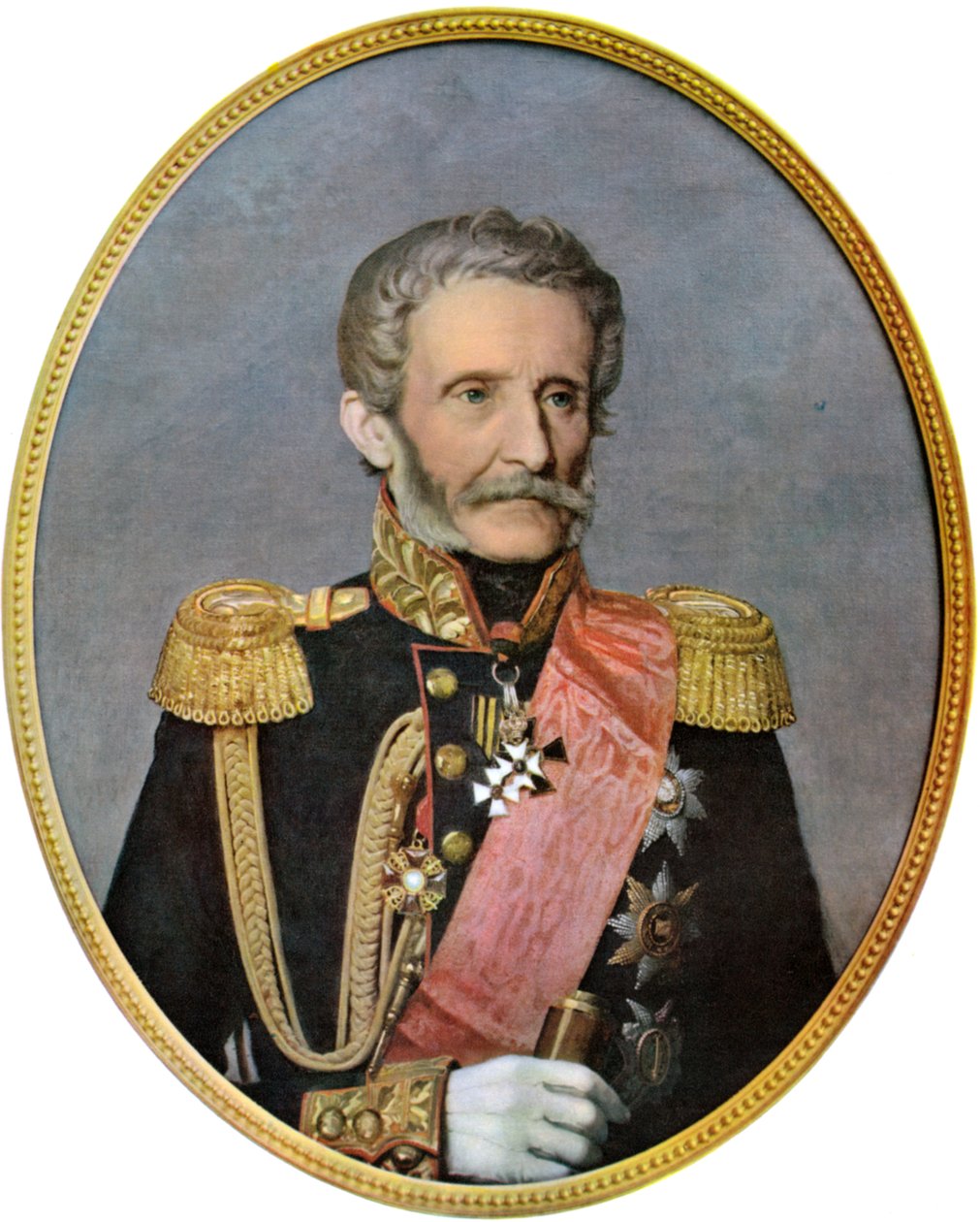 Antoine Henri Jomini von Charles Gleyre: Kunstdruck kaufen