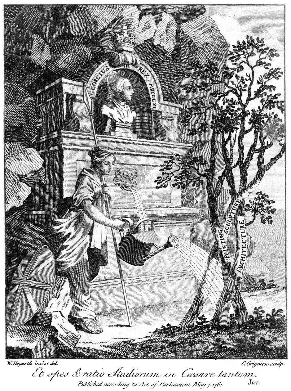 Georg III. des Vereinigten Königreichs, 1761 von Charles Grignion