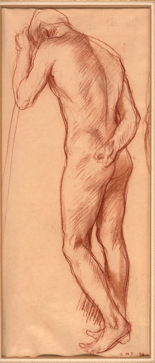 Männlicher Akt von Charles Haslewood Shannon