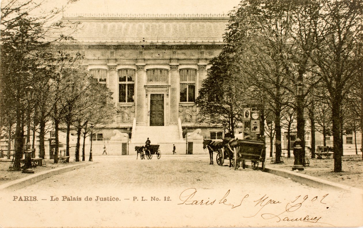 Palais de Justice/Paris/Seine/Ile de France/Frankreich von Augustus Kollner
