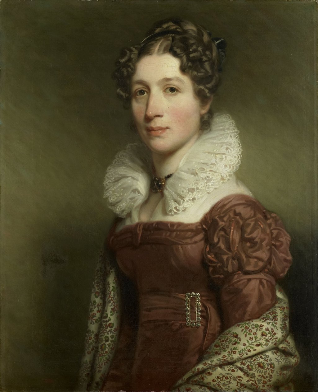 Jacoba Vetter (1796-1830), Ehefrau von Pieter Meijer Warnars, Amsterdamer Buchhändler von Charles Howard Hodges