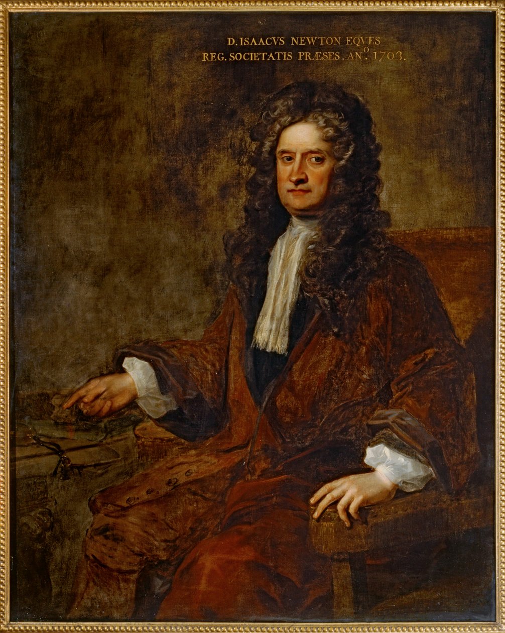Porträt von Sir Isaac Newton von Charles Jervas