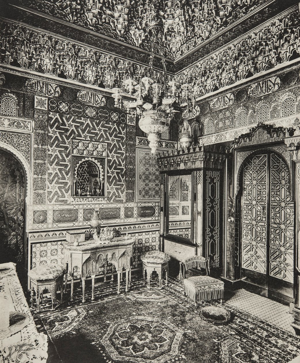 Ankleidezimmer, Franks Hall, Horton Kirby, Kent, 1894 von Charles Latham