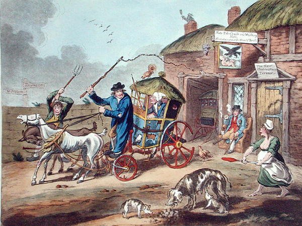 Posten in Irland von Charles Lorraine (after) Smith