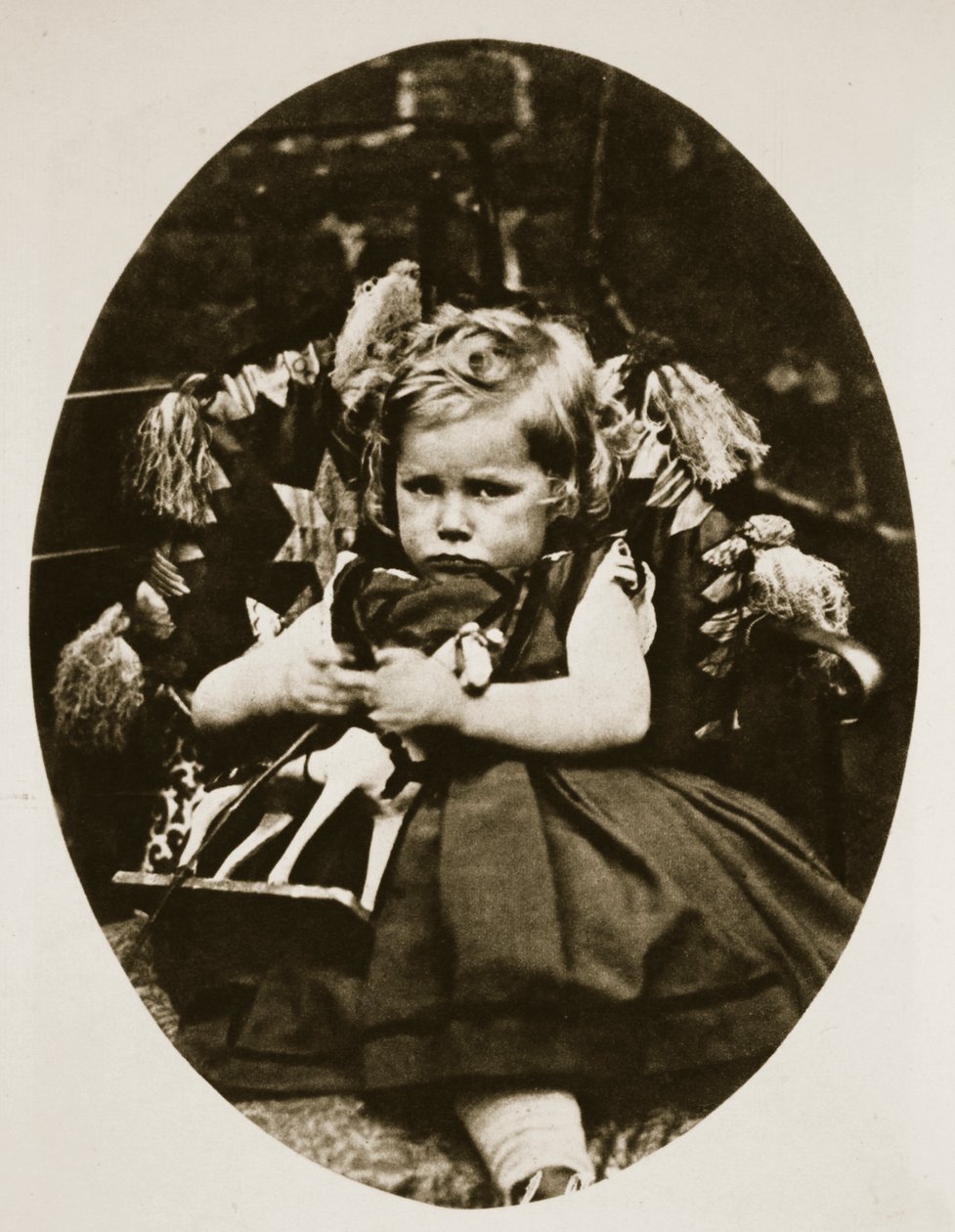 Marcus Keane, 4. September 1863 (Sepia-Foto) von Charles Lutwidge Dodgson