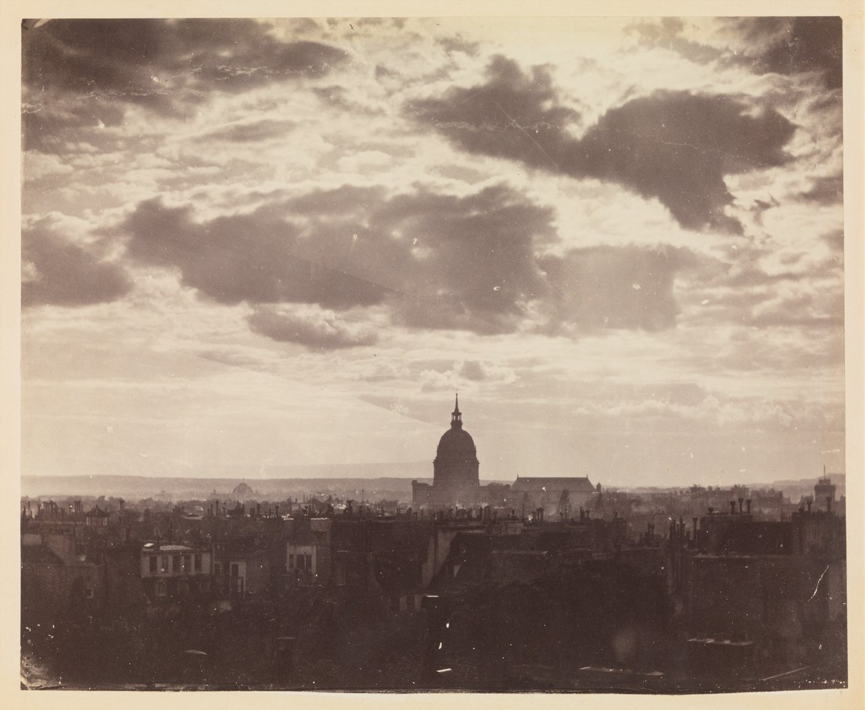 Wolkenstudie über Paris von Charles Marville