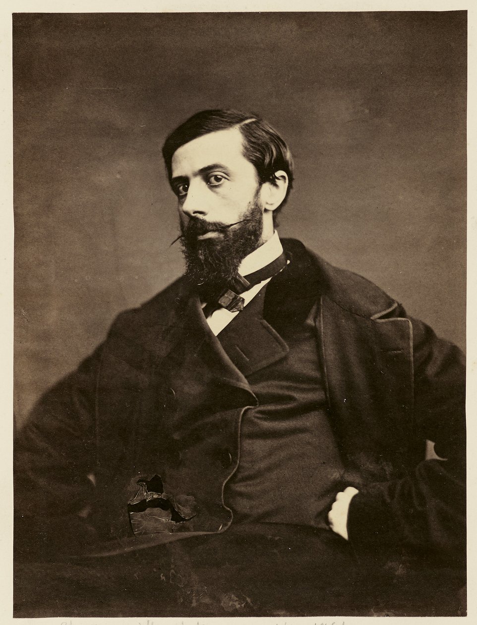 [Porträt von Charles-Théodule Devéria] von Charles Marville