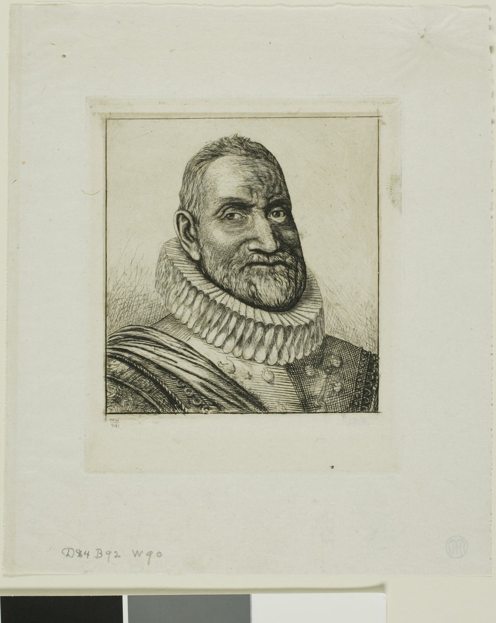 Porträt von Th. Agrippa d