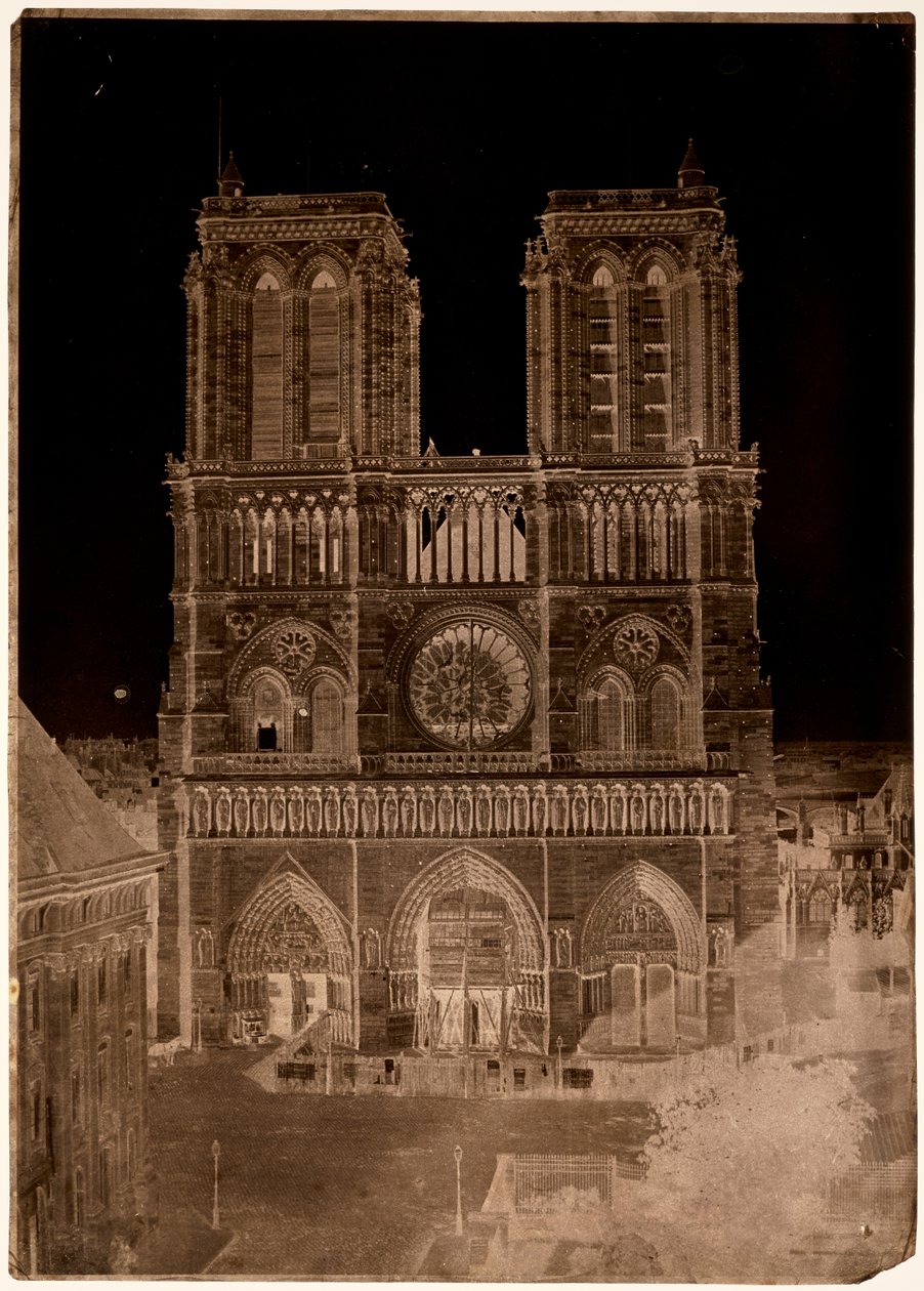 Notre-Dame, Paris von Charles Nègre