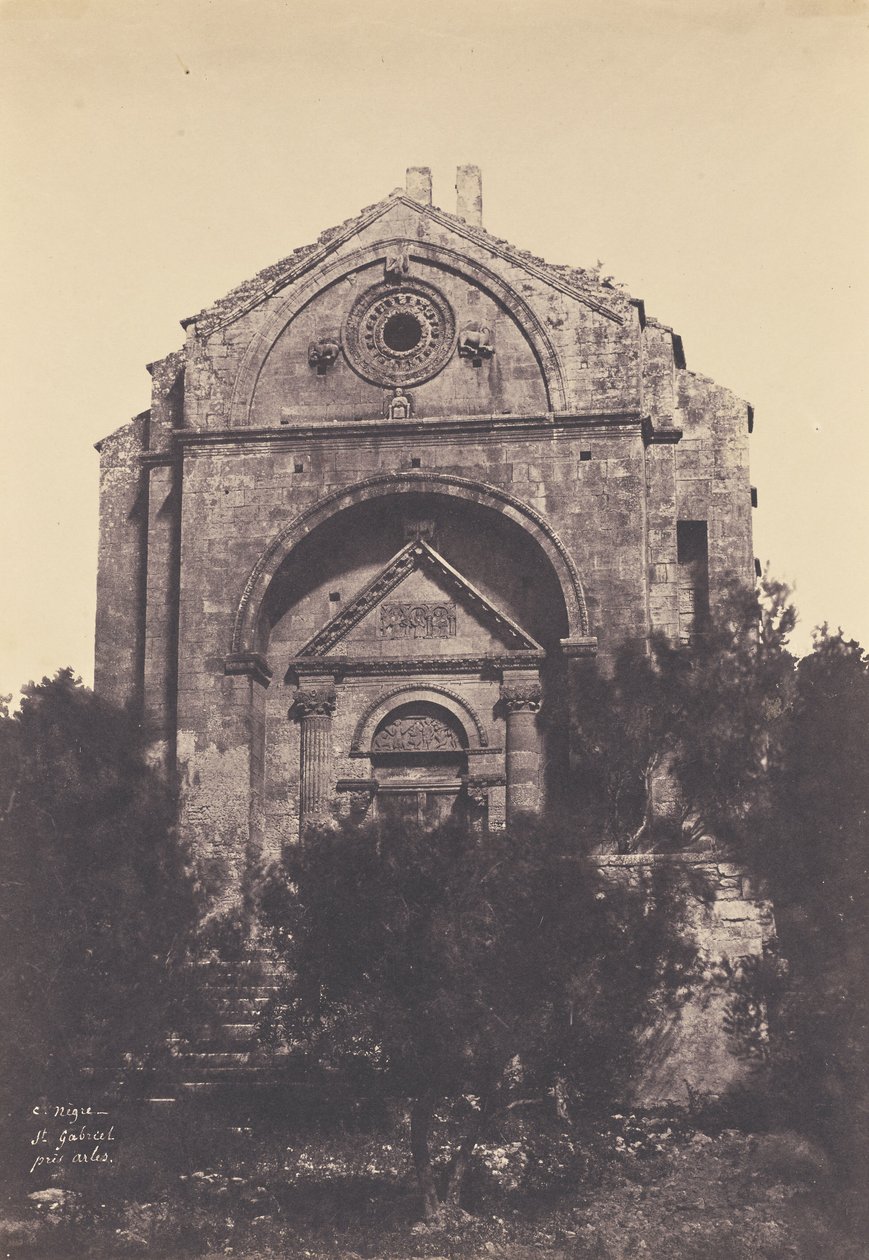 St. Gabriel bei Arles von Charles Nègre