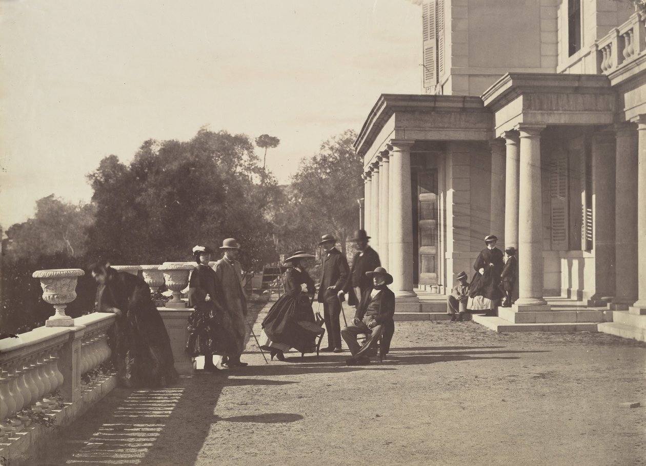 [Lord Brougham und seine Familie, Cannes] von Charles Nègre