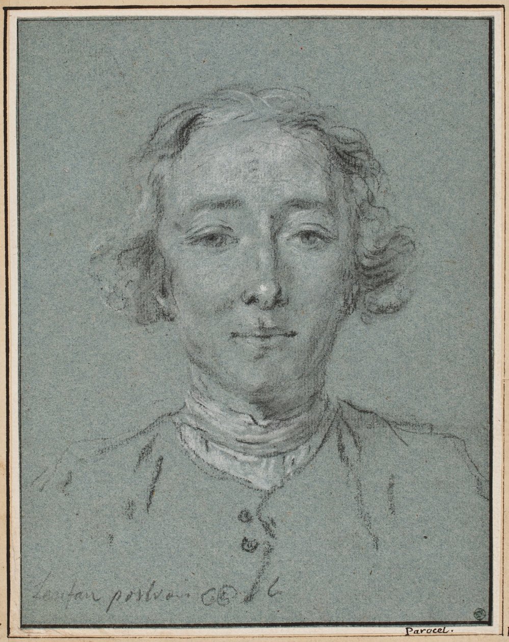 Porträt des Künstlers Pierre Lenfant von Charles Parrocel