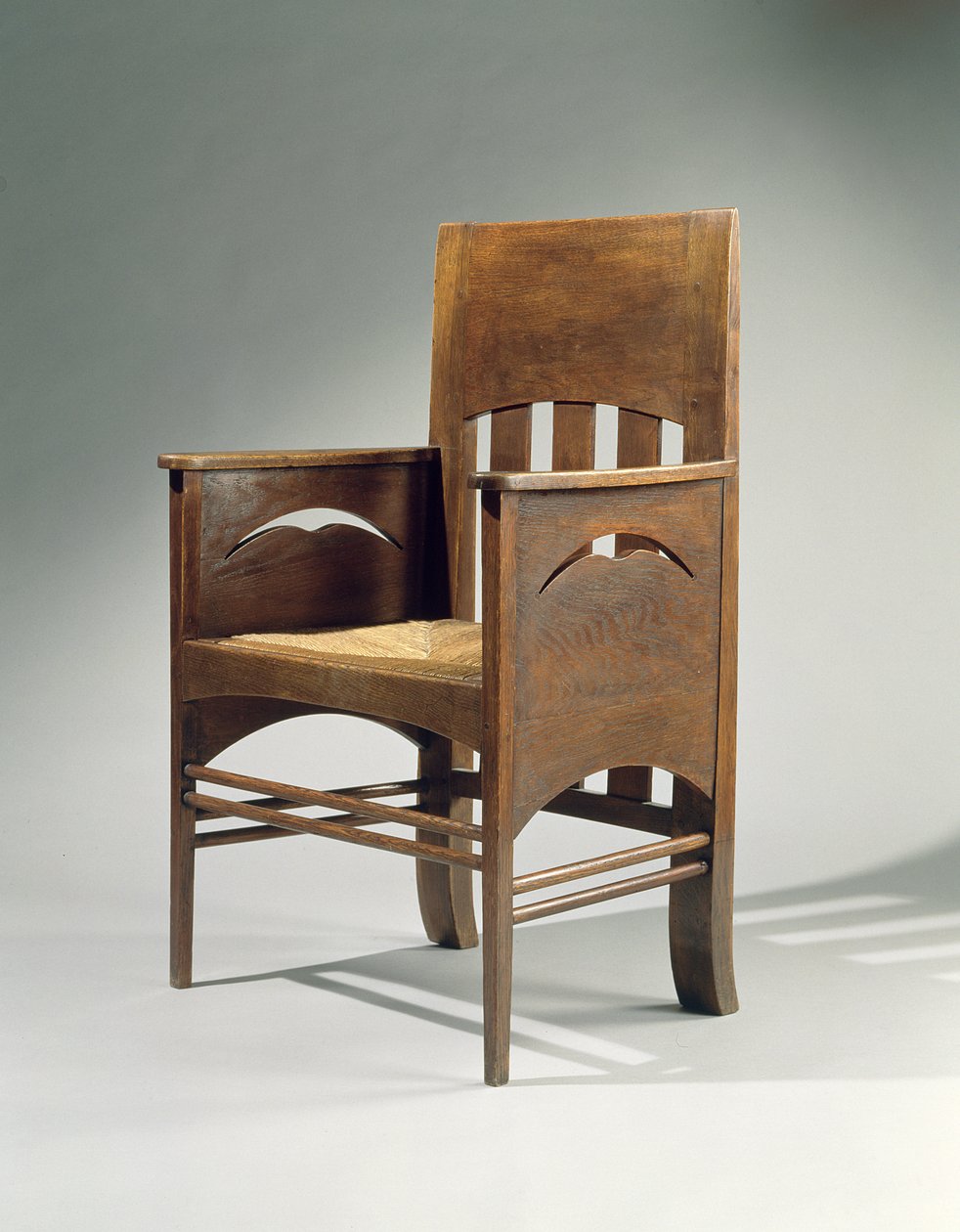 Sessel, entworfen 1897 von Charles Rennie Mackintosh