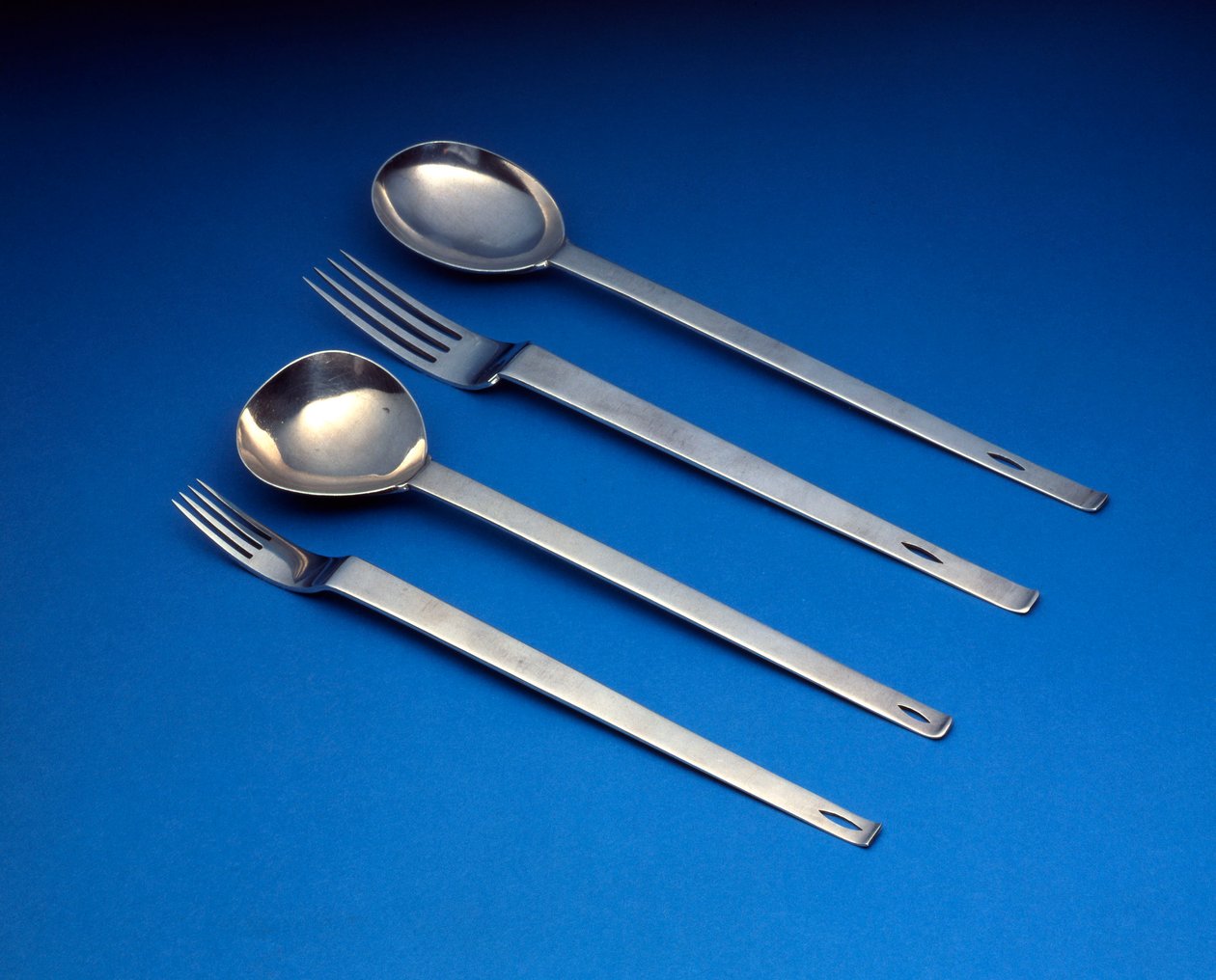 D.W. Hislop Set aus Löffeln und Gabeln (Silber) von Charles Rennie Mackintosh