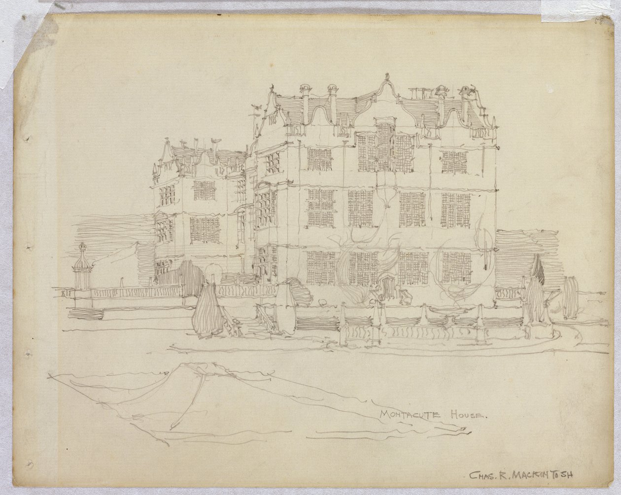 Montacute House, Somerset von Charles Rennie Mackintosh