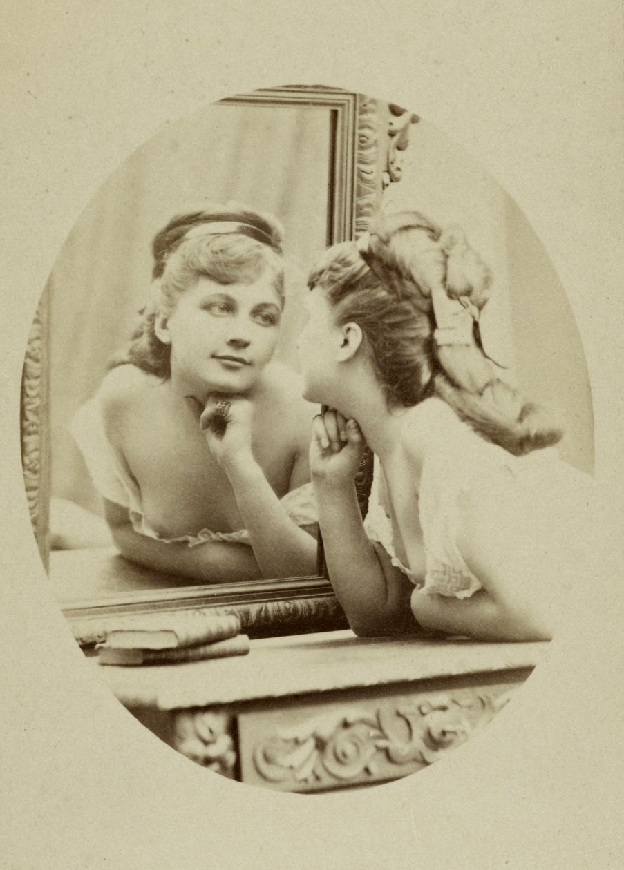 Porträt der Schauspielerin Henriette Victoire Drouard (1851-1923) von Charles Reutlinger