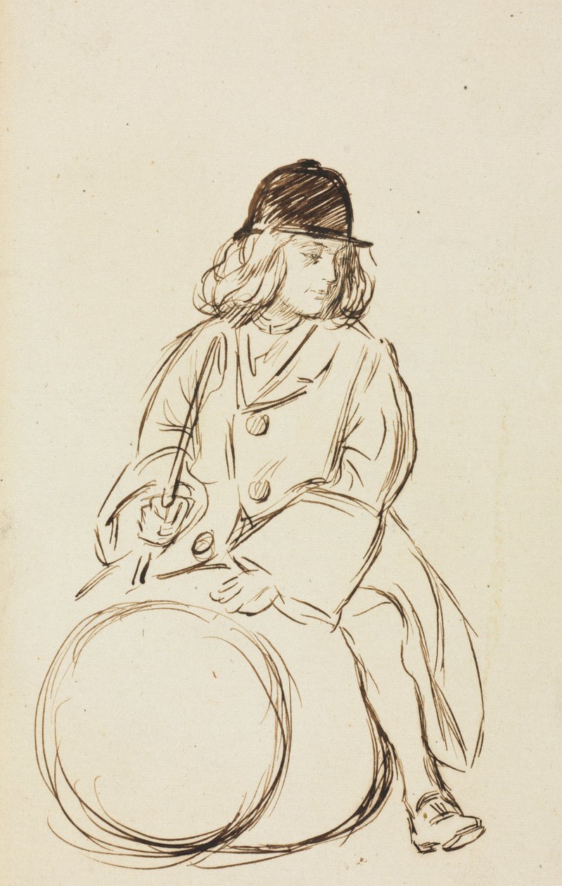 Porträt von Little Corbauld von Charles Samuel Keene