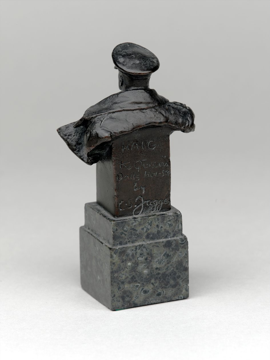 Feldmarschall Douglas Haig, 1. Earl Haig, Oberbefehlshaber der britischen Armee, ca. 1918 von Charles Sergeant Jagger
