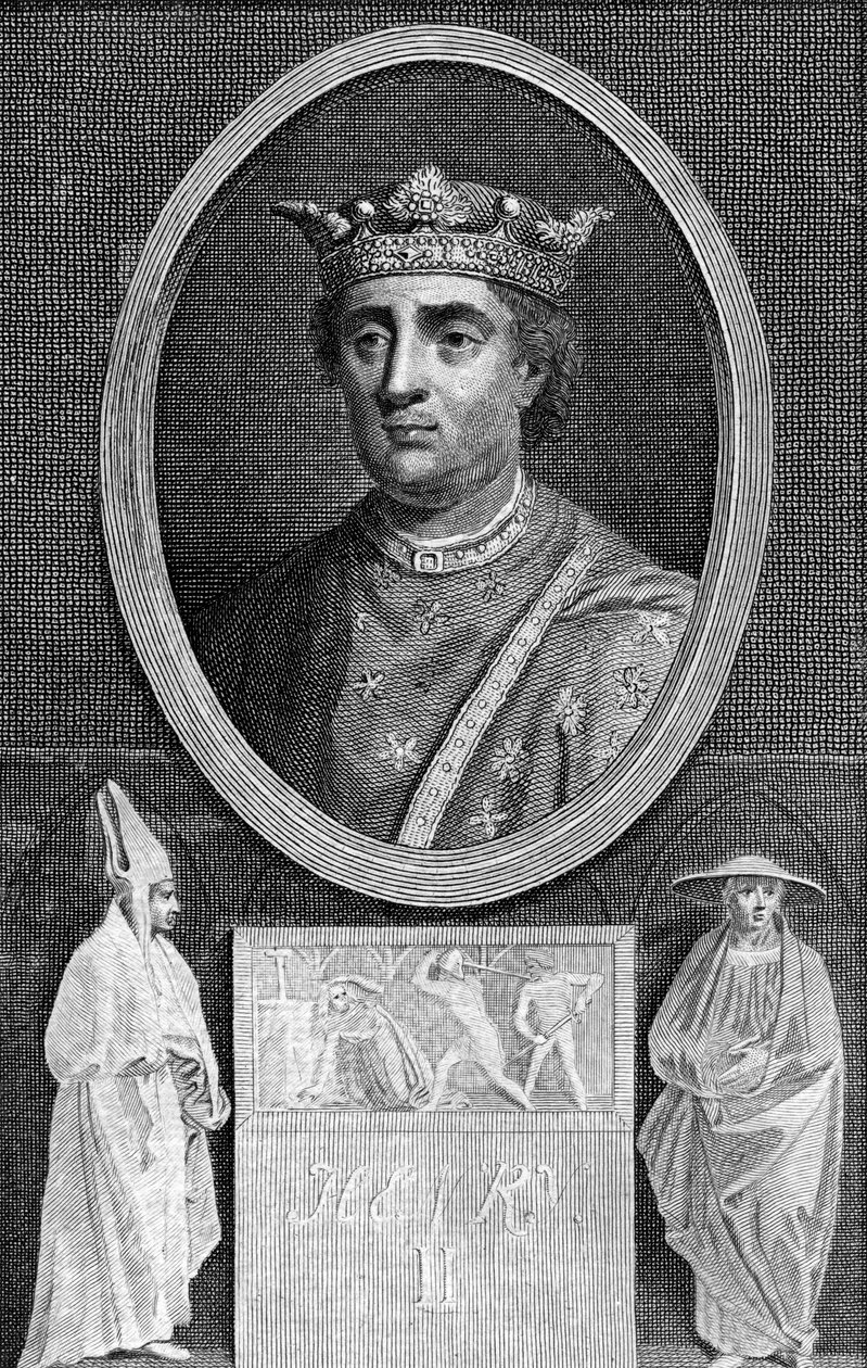 Heinrich II., König von England, 1788 von Charles Sherwin