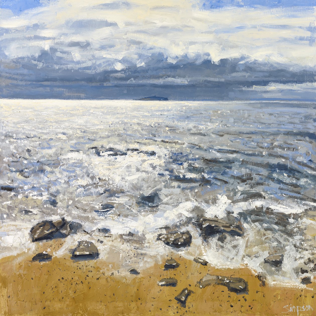 Crail Küste, 2015 von Charles Simpson