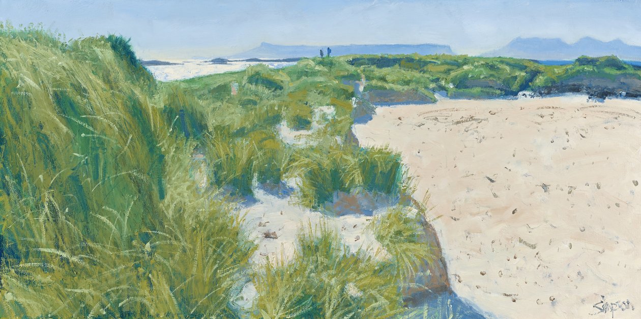 Figuren auf den Dünen, 2015 von Charles Simpson