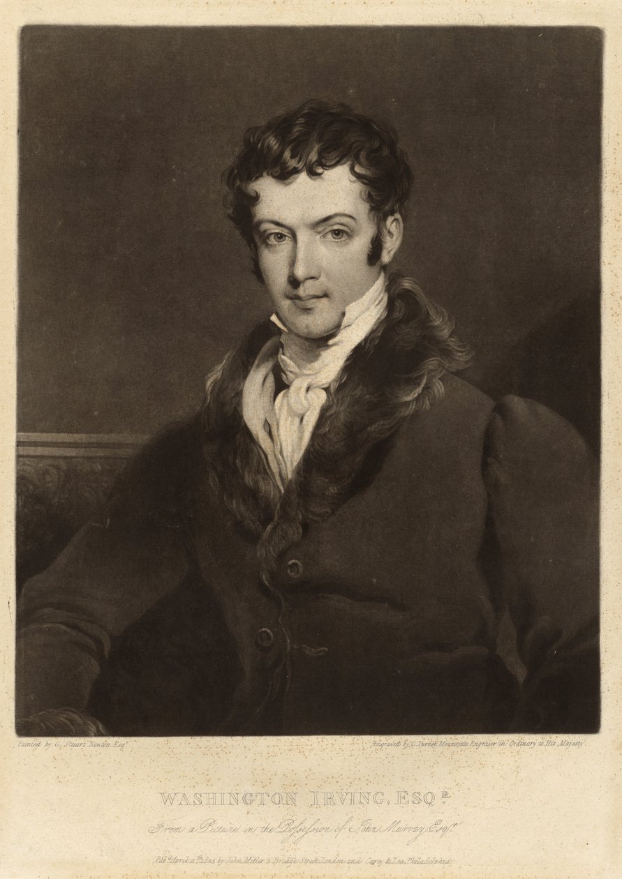Washington Irving von Charles Turner
