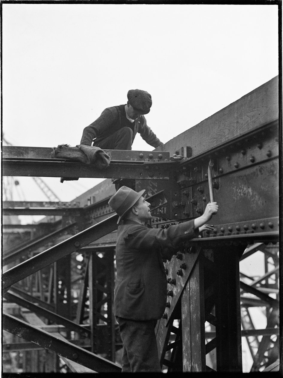 Abriss der Waterloo-Brücke, Lambeth, Greater London Authority, 1936 von Charles William Prickett