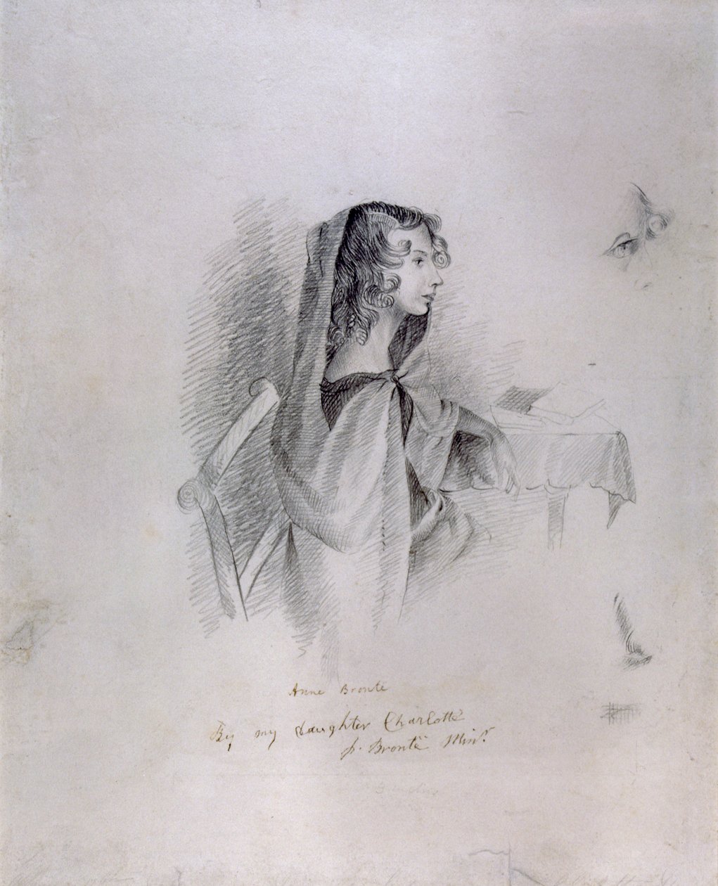 Anne Bronte (1820-49), 1833 von Charlotte Bronte