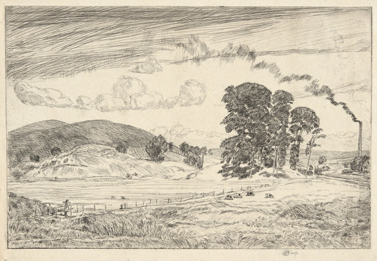 Danbury Hills, 1920 von Childe Hassam