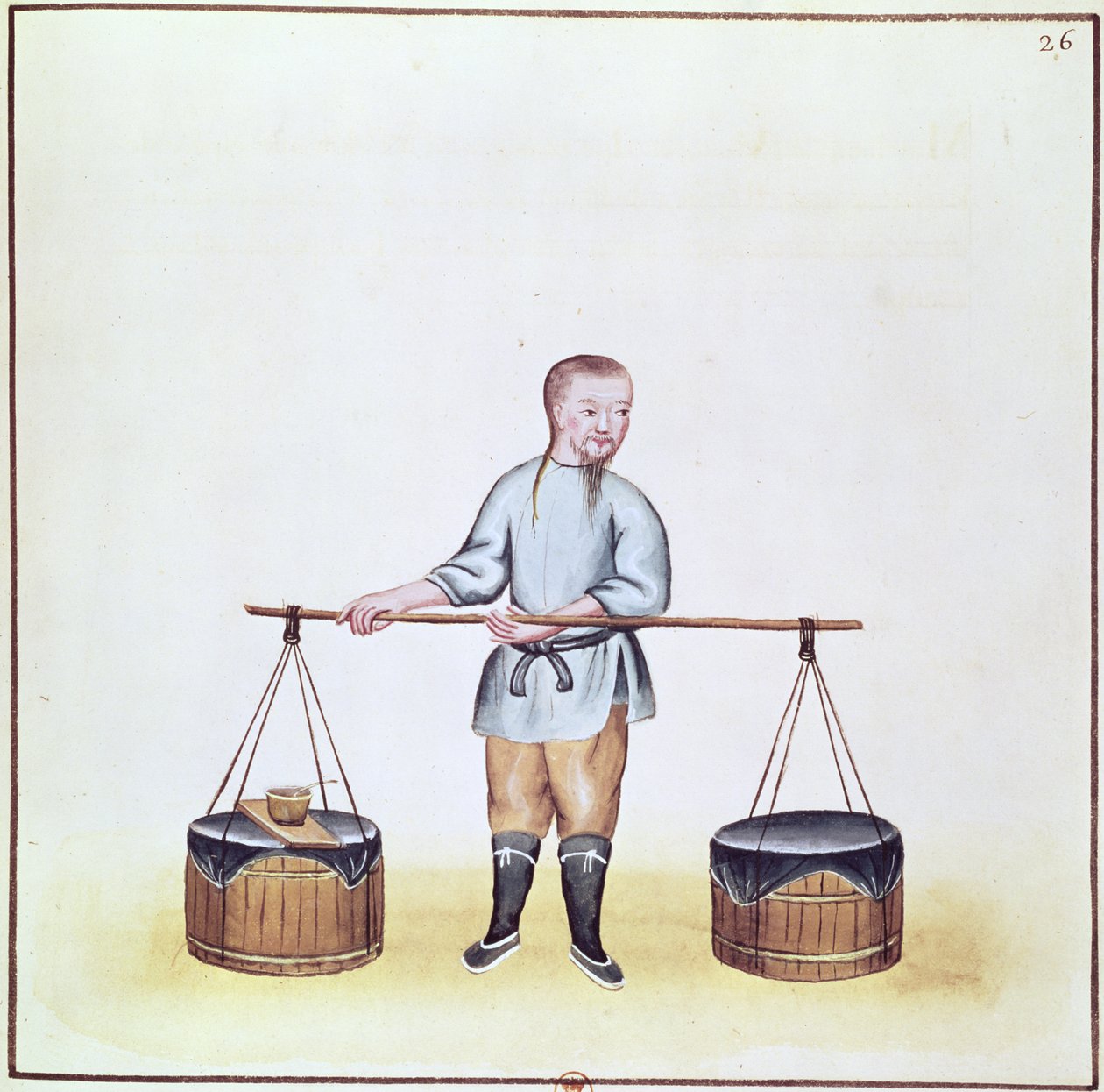 Der Quarkverkäufer von Chinese School