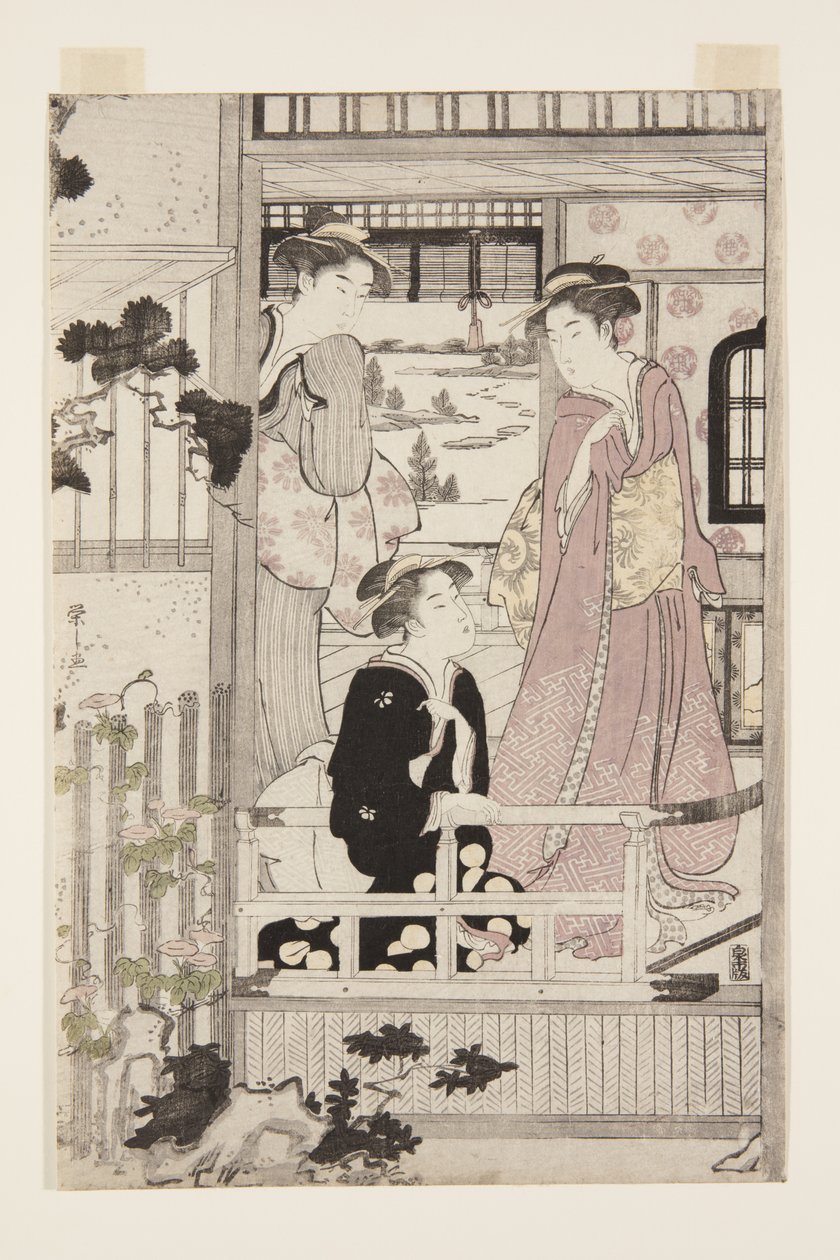 Morgenröte (Asagao) von Chobunsai Eishi