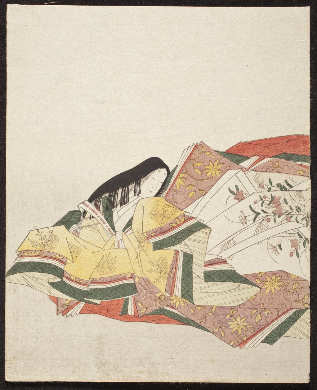 Dichterin von Chobunsai Eishi