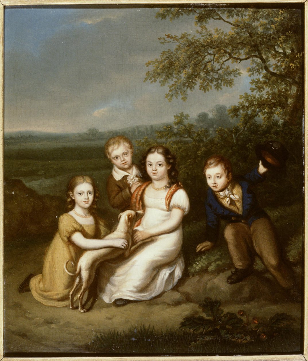 Porträt der Kinder von Nicolaas van Heukelom (1761-1809) von Christiaan van Geelen