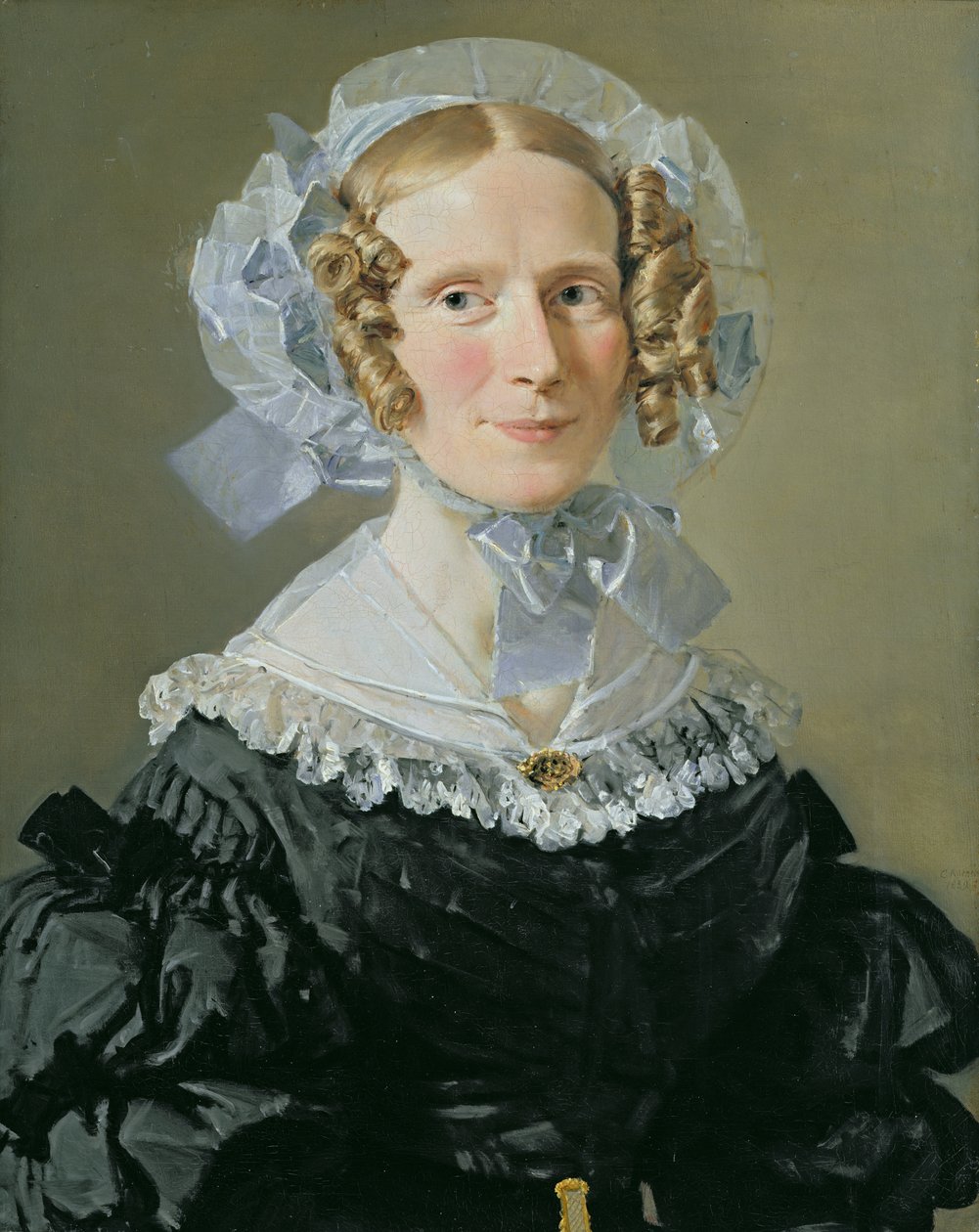 Emilie Kessel, 1839 von Christian Albrecht Jensen