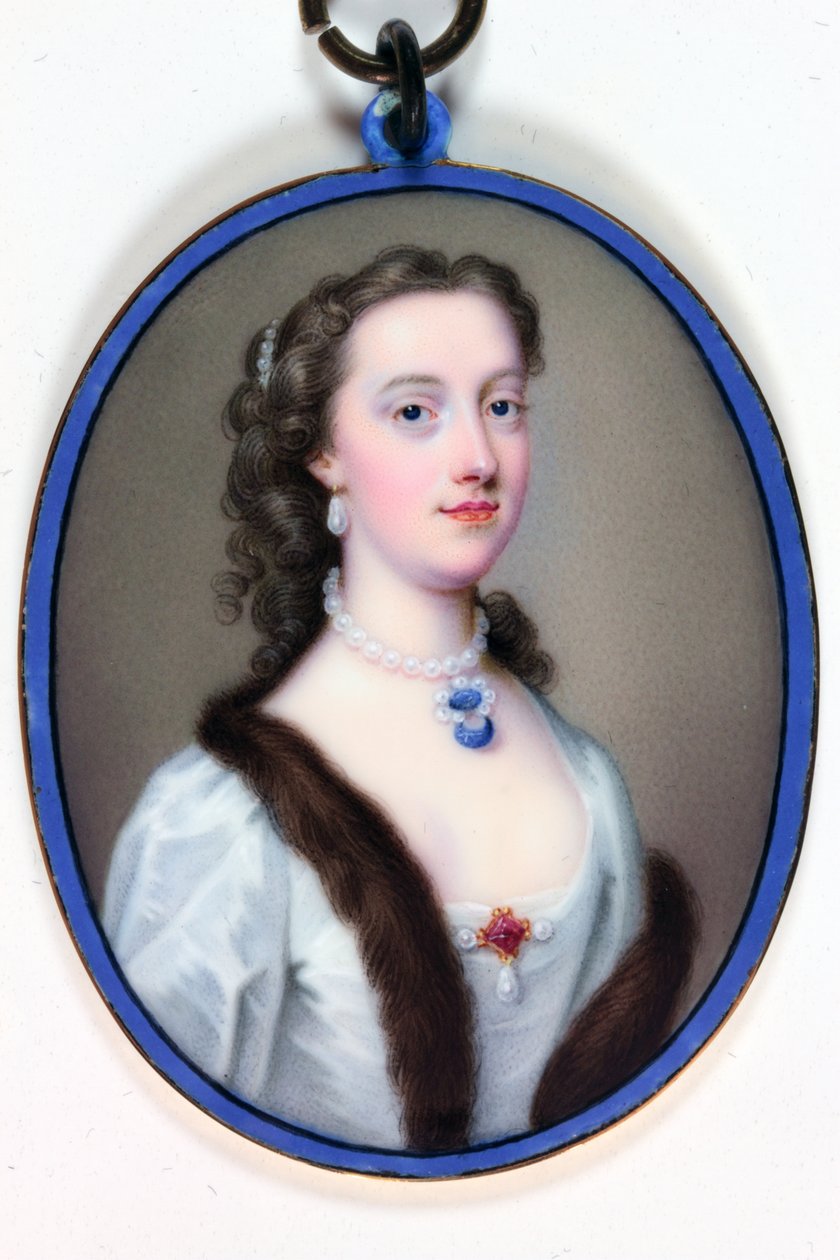 Lady Margaret Cavendish-Holles-Harley, Herzogin von Portland von Christian Friedrich Zincke