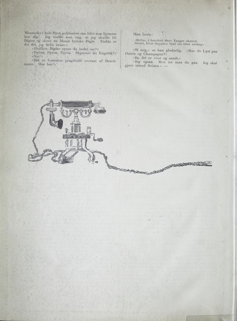 Illustration aus dem Buch 12 af vore samtidige von Christian Krohg, veröffentlicht von Feilberg & Landmark (Kristiania, 1895) von Christian Krohg