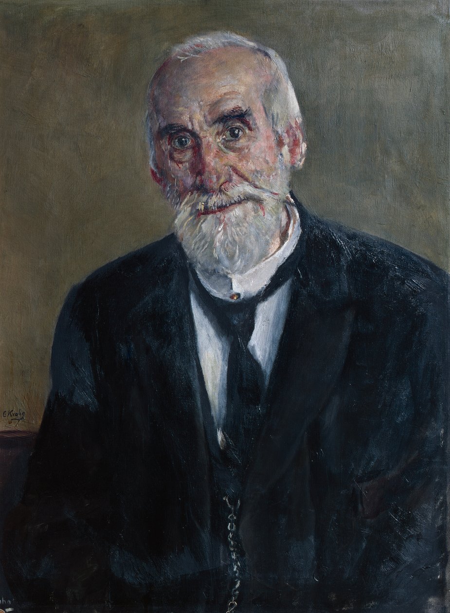 Mikael A Lund (Kaufmann in Sarpsborg 1831-1914) von Christian Krohg