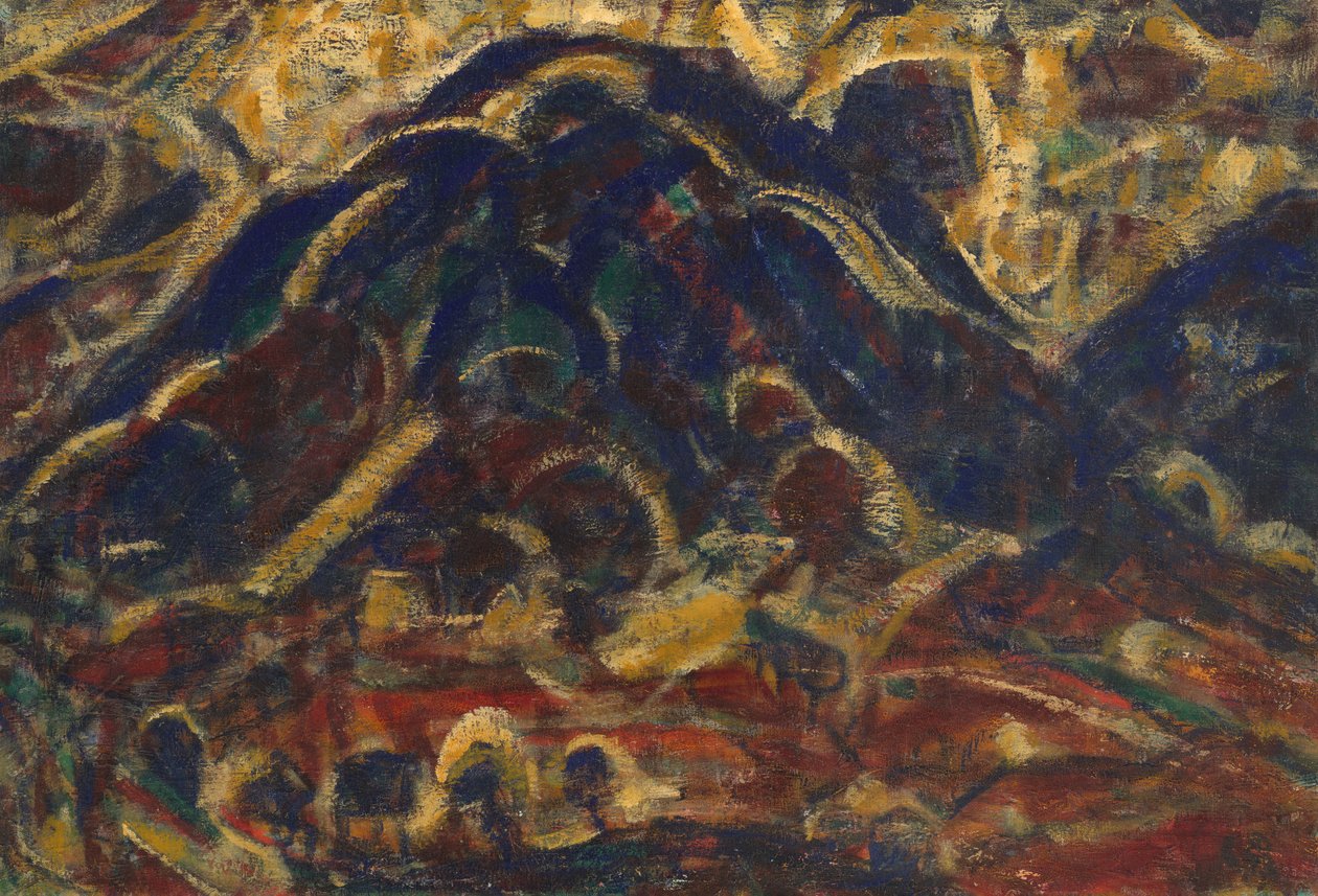Der blaue Berg oder Im Sauerland von Christian Rohlfs