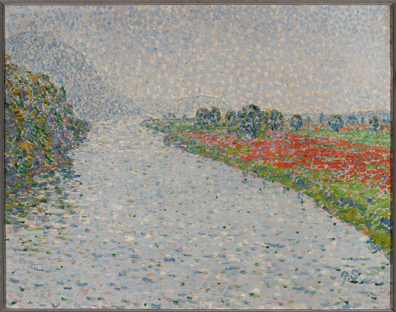 Flusslandschaft (Ruhr bei Hohensyburg) von Christian Rohlfs