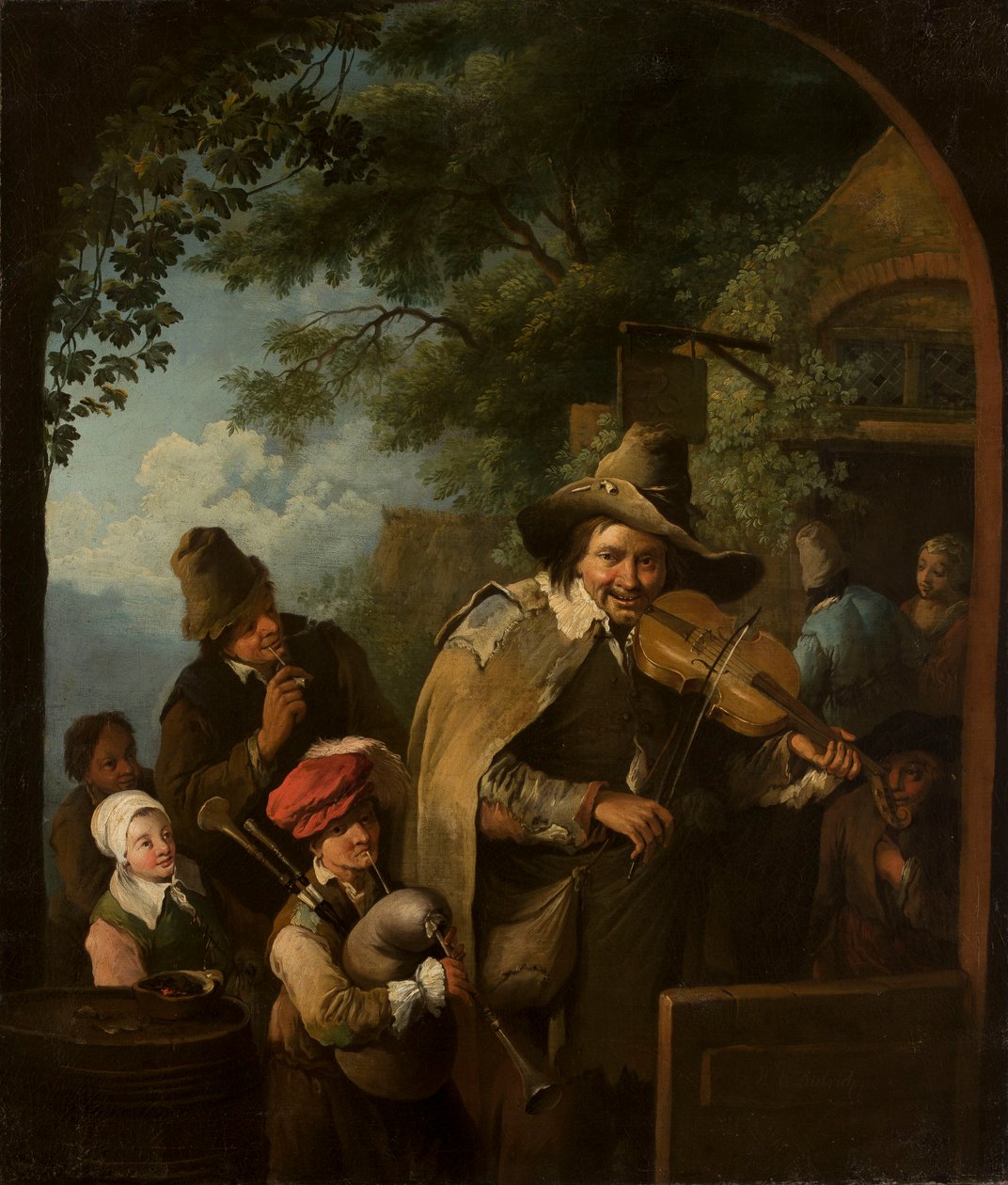 Musiker von Christian Wilhelm Ernst Dietrich