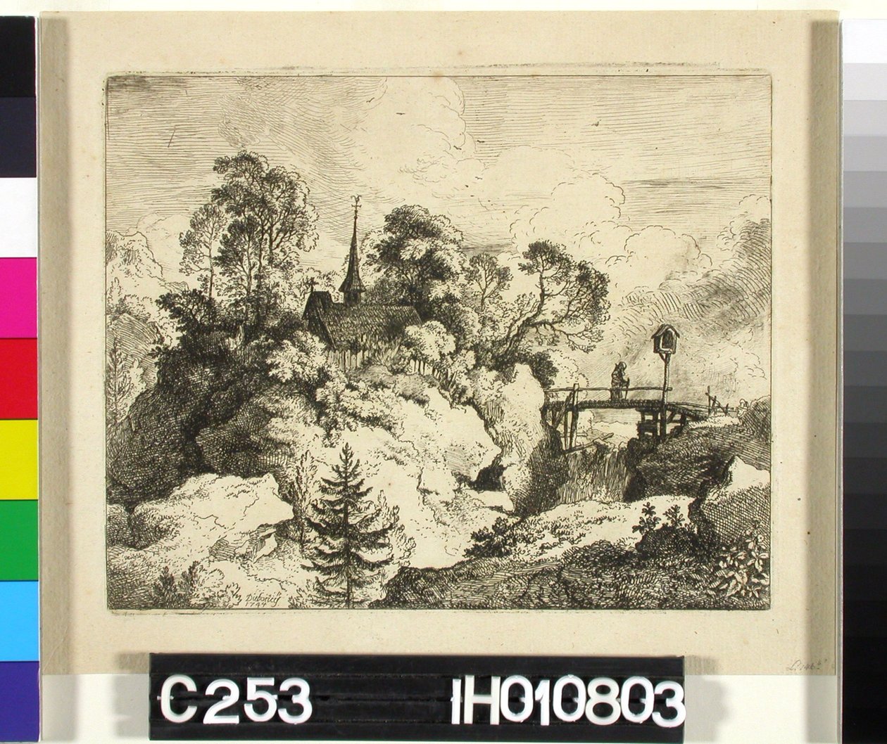 Ohne Titel von Christian Wilhelm Ernst Dietrich