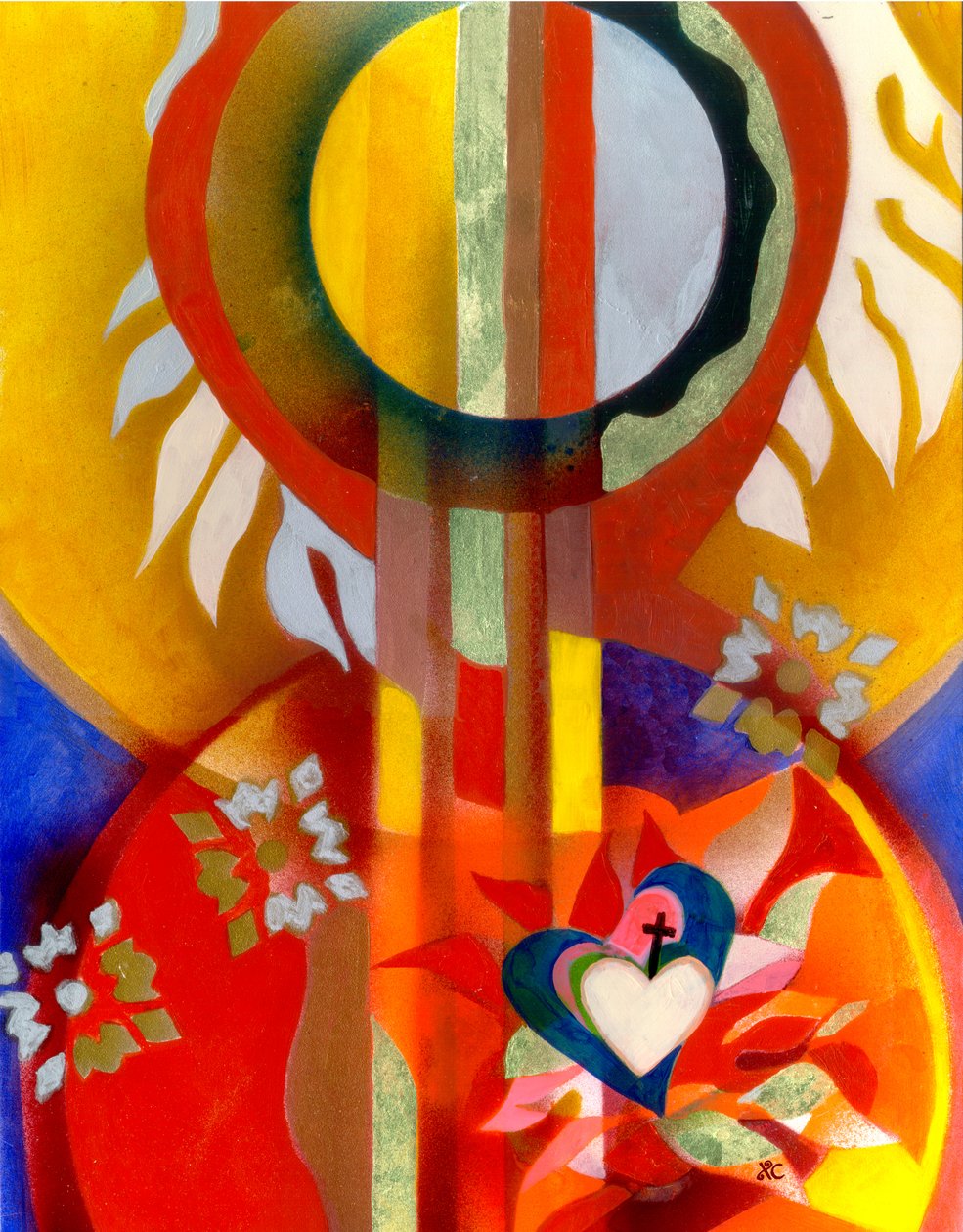 Unsere Liebe Frau vom Heiligsten Herzen, ca. 2010 von Christina Saj