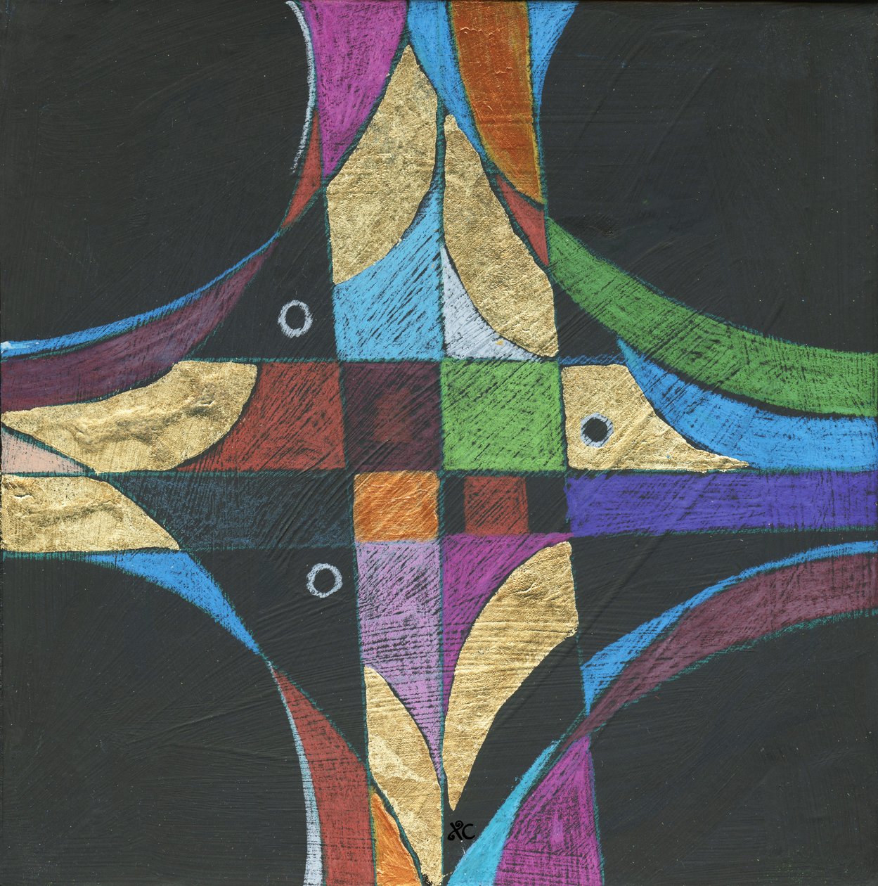 Zeichen des Kreuzes, ca. 2013 von Christina Saj