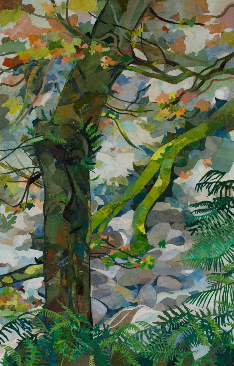 Honister Baum und Gefallener, 2023 von Christine McKechnie